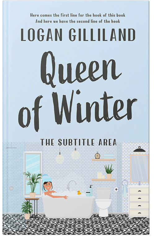 Front view of Premade Chick Lit Book Cover - Link Water #17876 | BookCoverZone*