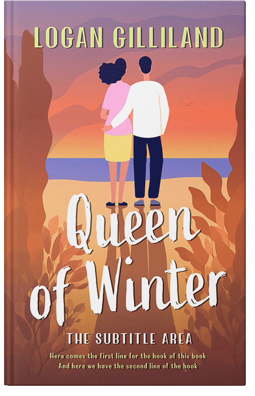 Front view of Premade Romance Book Cover - Santa Fe