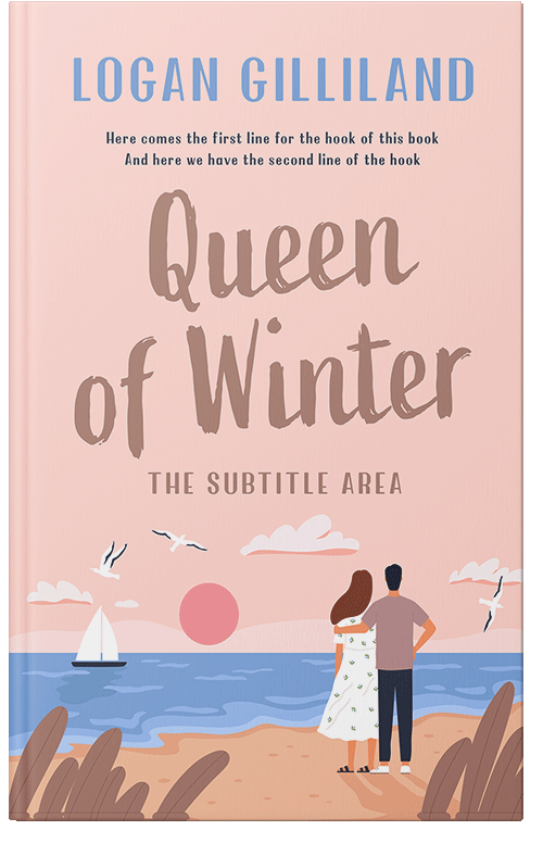 Front view of Premade Romance Book Cover - Vanilla Ice