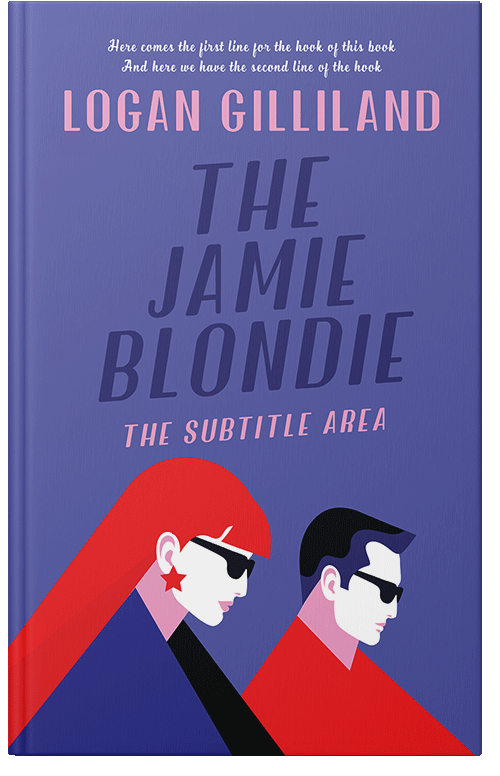 Front view of Premade Mystery & Thriller & Suspense Book Cover - Scampi