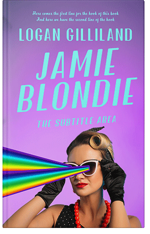Premade Book Cover Lavender