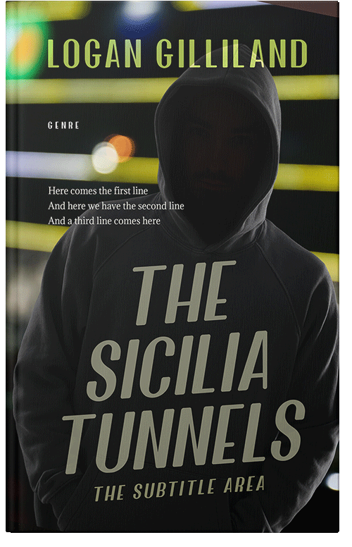 Front view of Premade Mystery & Thriller & Suspense Book Cover - Green Smoke