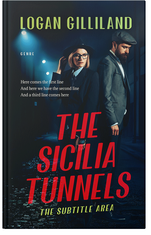 Front view of Premade Mystery & Thriller & Suspense Book Cover - Valencia