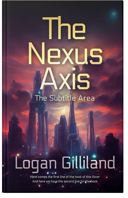 Front view of Premade Science Fiction Book Cover - Revolver #17951 | BookCoverZone*