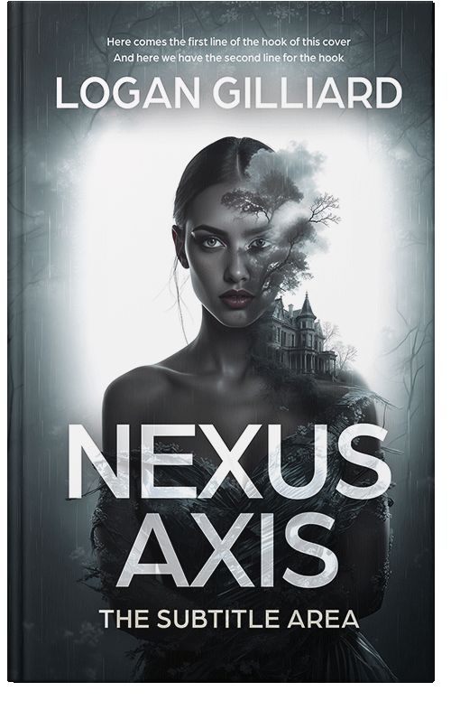 Front view of Premade Mystery & Thriller & Suspense Book Cover - Iron