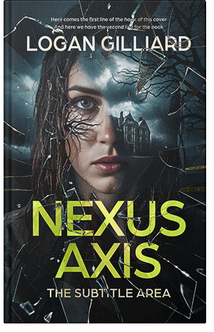 Premade Book Cover Shark