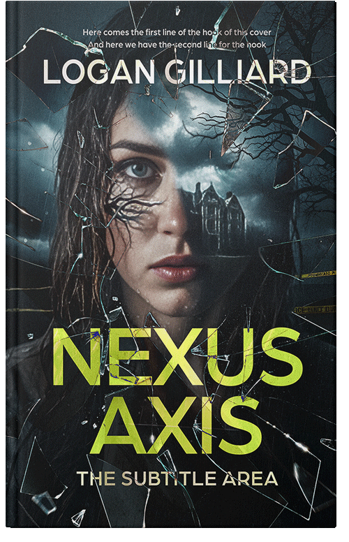 Front view of Premade  Book Cover - Shark #17961 | BookCoverZone