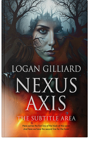 Premade Book Cover Cocoa Brown