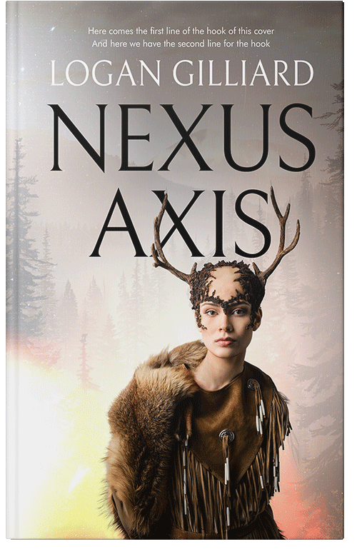 Front view of Premade Fantasy Book Cover - Sisal
