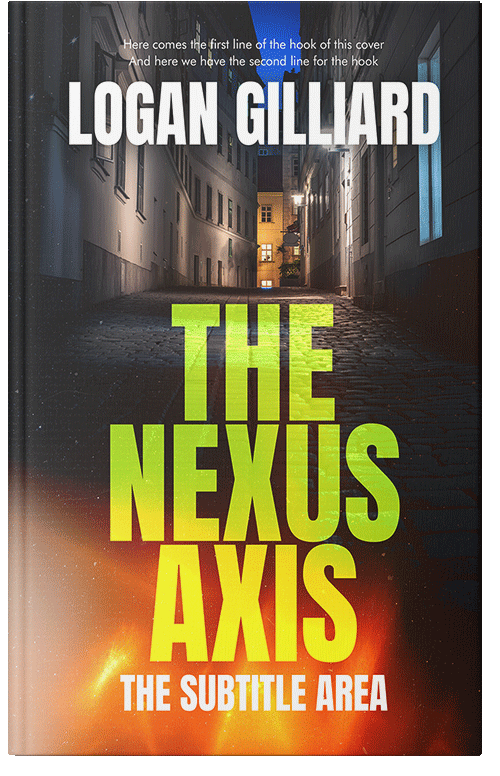 Front view of Premade Mystery & Thriller & Suspense Book Cover - Woody Brown
