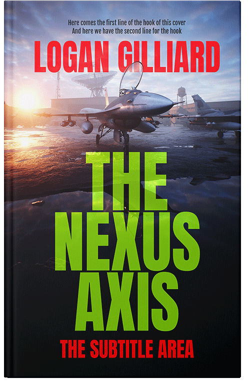 Front view of Premade Action & Adventure Book Cover - Atlantis
