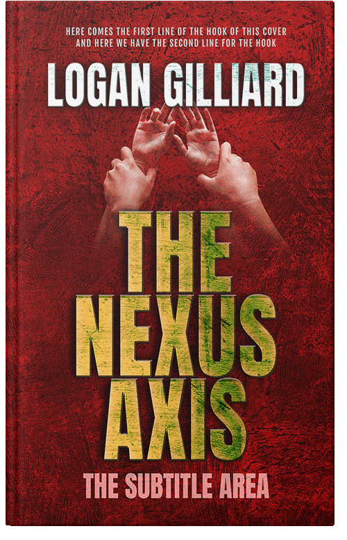 Front view of Premade Mystery & Thriller & Suspense Book Cover - Dark Tan