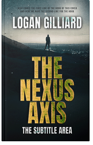 Premade Book Cover Outer Space
