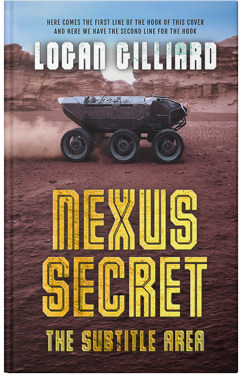 Front view of Premade Science Fiction Book Cover - Rock #17990 | BookCoverZone*