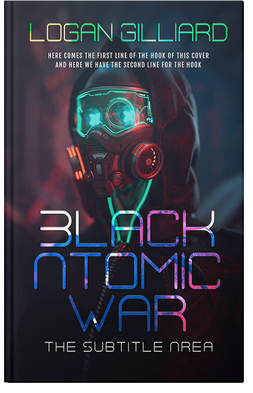 Front view of Premade Science Fiction Book Cover - Steel Gray #17997 | BookCoverZone*