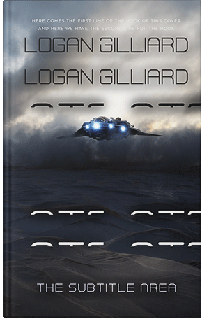 Premade Book Cover Shark