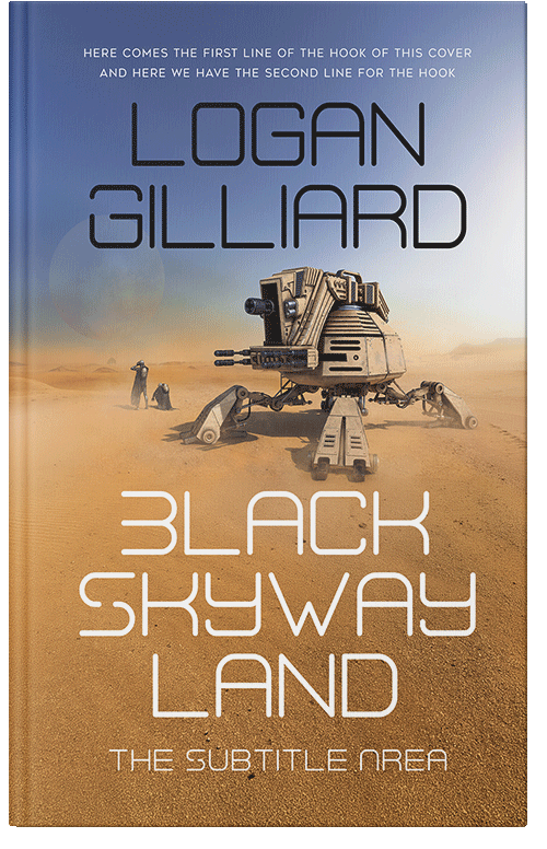 Front view of Premade Science Fiction Book Cover - Muddy Waters #18019 | BookCoverZone*