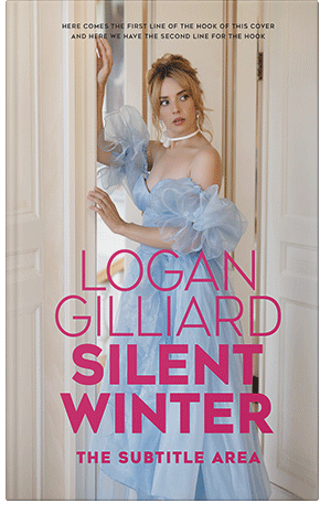 Premade Book Cover Silver