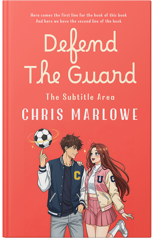 Front view of Premade Teen & Young Adult Book Cover - Carnation #18061 | BookCoverZone