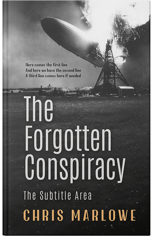 Front view of Premade History Book Cover - Mine Shaft #18103 | BookCoverZone*
