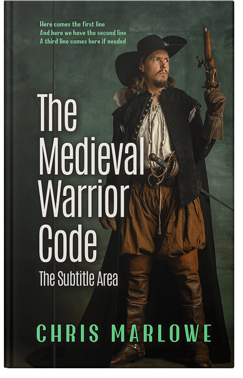 Front view of Premade Historical Book Cover - Rangoon Green #18112 | BookCoverZone*