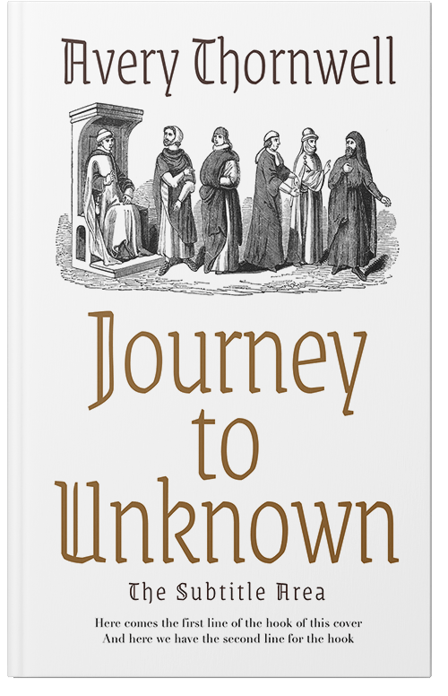 Front view of Premade History Book Cover - Cloud #18115 | BookCoverZone*