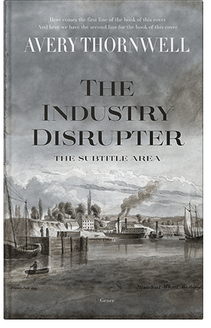 Premade Book Cover Friar Gray