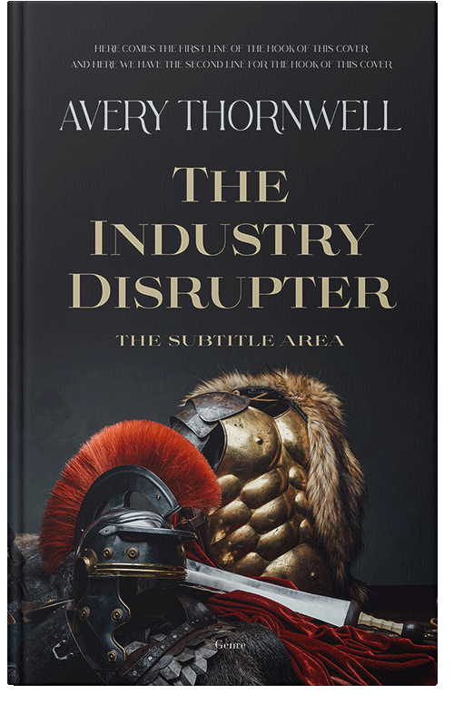 Front view of Premade Historical Book Cover - Thunder #18124 | BookCoverZone*