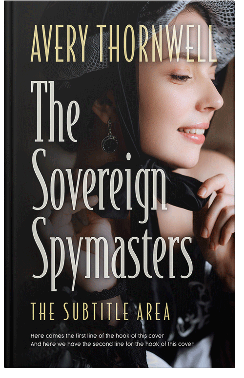 Front view of Premade  Book Cover - Cocoa Brown #18168 | BookCoverZone*