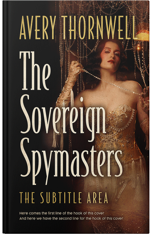 Front view of Premade Mystery & Thriller & Suspense Book Cover - Tan #18172 | BookCoverZone