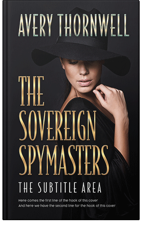 Premade Book Cover Tan