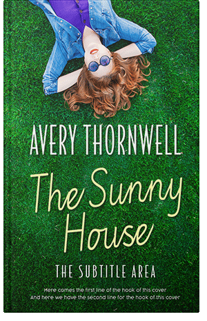 Premade Book Cover Dark Fern