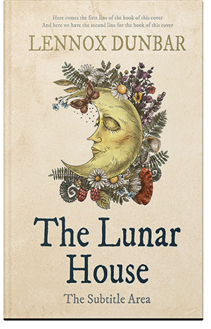 Premade Book Cover Albescent White
