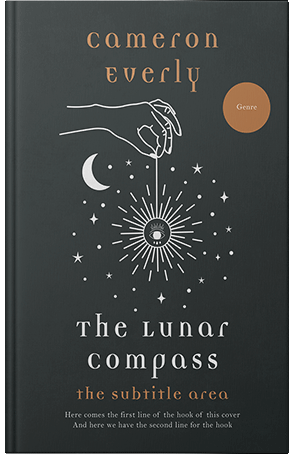 Premade Book Cover Outer Space - ID 18242