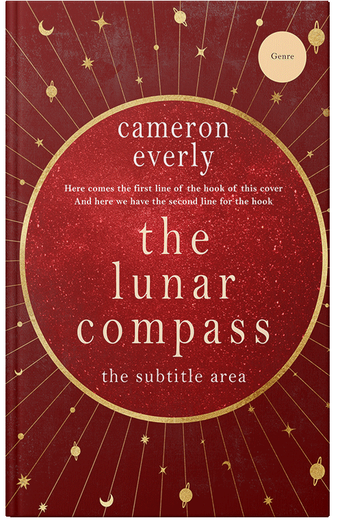 Front view of Premade  Book Cover - Tamarillo #18253 | BookCoverZone*