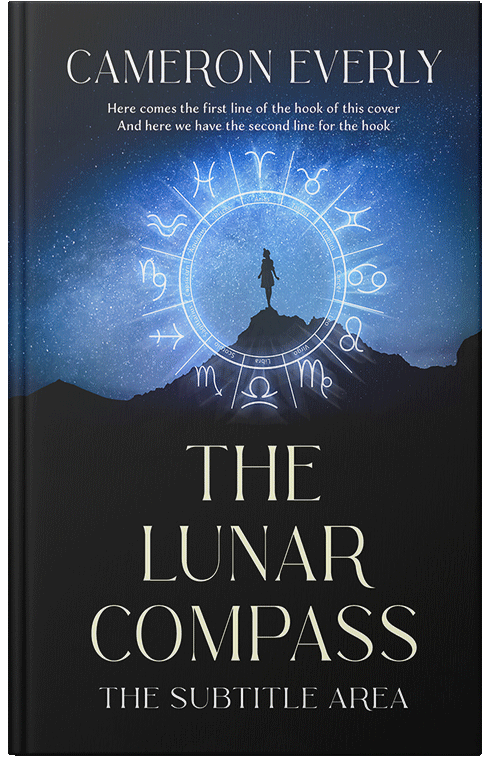 Front view of Premade  Book Cover - Mirage #18258 | BookCoverZone*