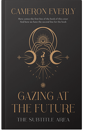 Premade Book Cover Cocoa Brown - ID 18265