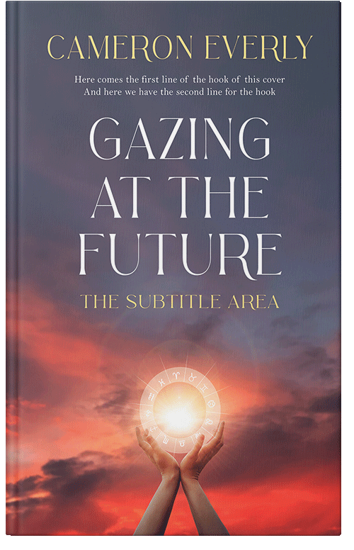 Front view of Premade  Book Cover - Scarpa Flow #18267 | BookCoverZone*