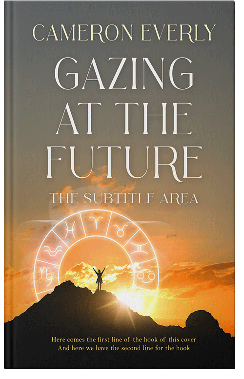 Front view of Premade  Book Cover - Coffee #18271 | BookCoverZone*