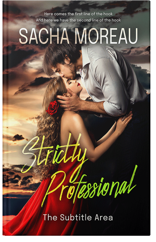 Front view of Premade Romance Book Cover - Tumbleweed #18354 | BookCoverZone