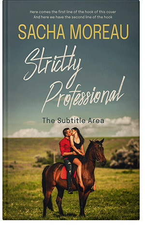 Premade Book Cover Gray Asparagus