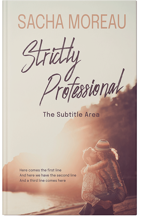 Front view of Premade Romance Book Cover - Ferra #18362 | BookCoverZone