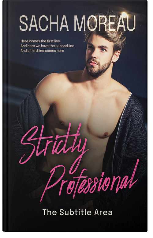 Front view of Premade Erotica Book Cover - Eunry #18369 | BookCoverZone
