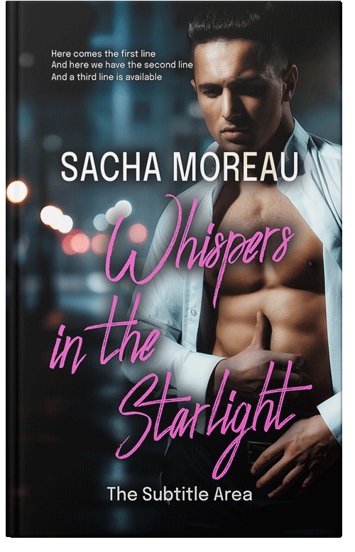 Front view of Premade Erotica Book Cover - Careys Pink #18375 | BookCoverZone