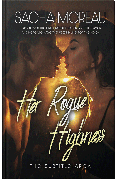 Front view of Premade  Book Cover - Night Rider #18392 | BookCoverZone