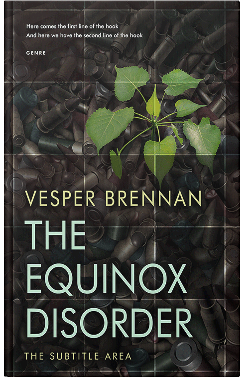 Front view of Premade Religion & Spirituality Book Cover - Zeus