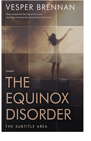 Pre Made Book Cover Thunder