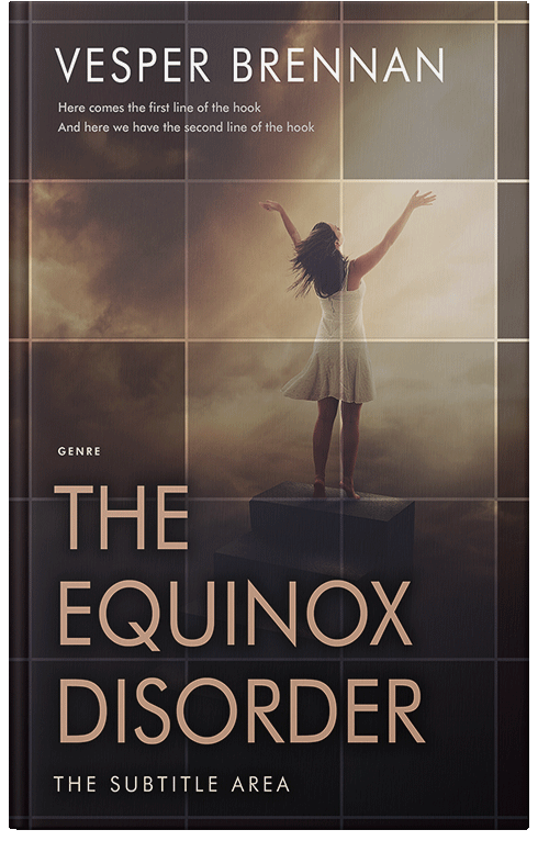 Front view of Premade Religion & Spirituality Book Cover - Thunder