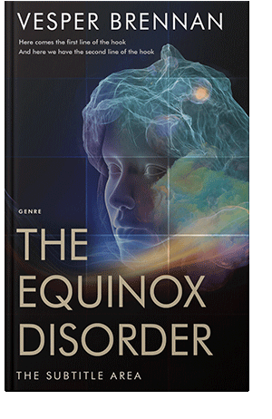 Pre Made Book Cover Vulcan