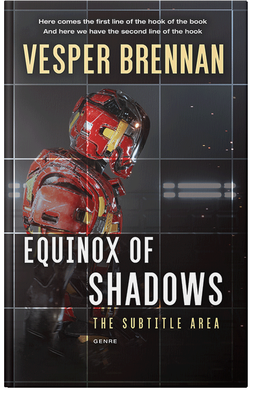 Front view of Premade Science Fiction Book Cover - Thunder